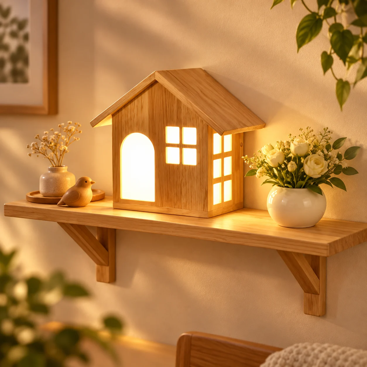 Light & Ambience · 木屋暖光灯