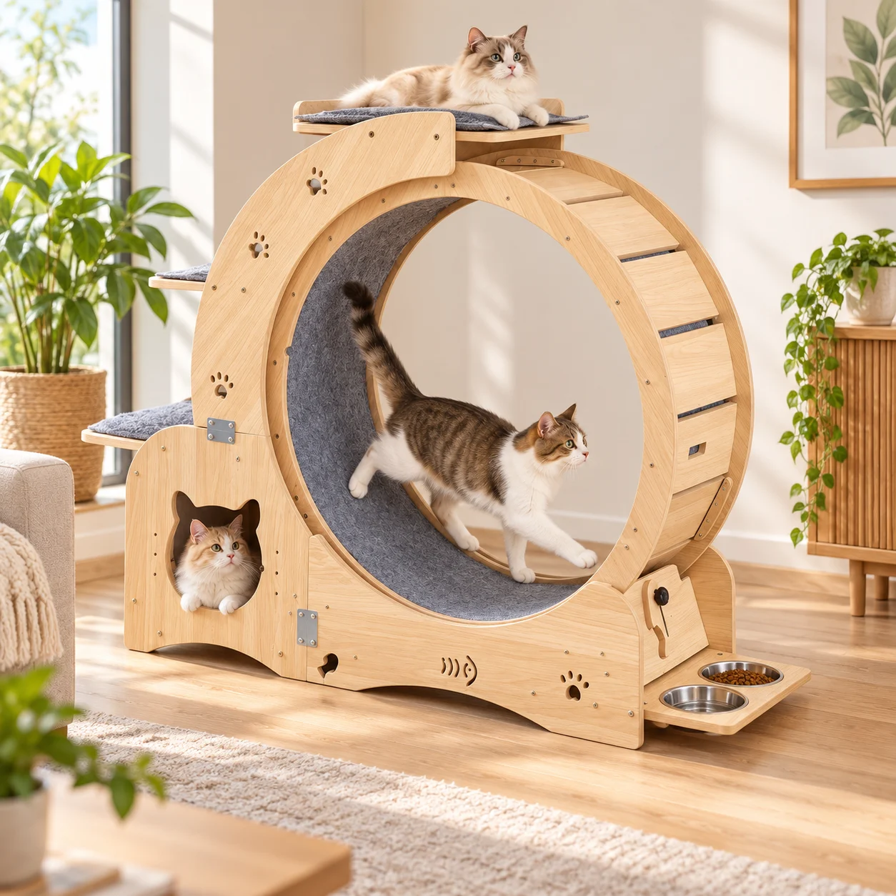 Multifunctional Cat Activity Playground